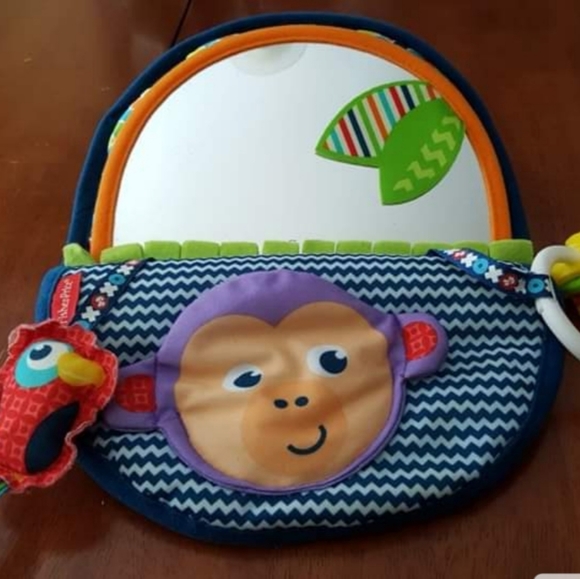 fisher price monkey mirror